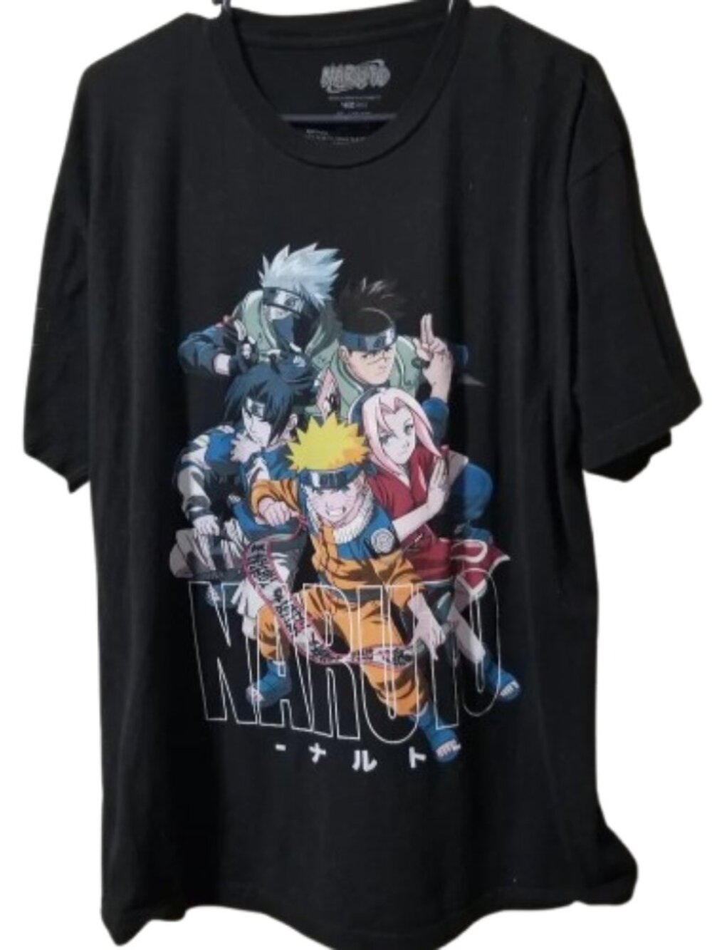 Naruto T SHirt 2002 Black XL (46-48)